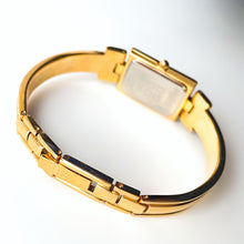 Load image into Gallery viewer, Vintage Gold-Plated Ladies&#39; Givenchy &#39;Millesime&#39; Bangle Quartz Watch with Rectangular Dial
