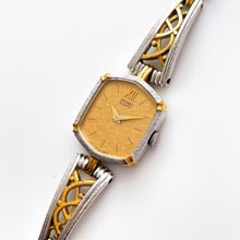 Load image into Gallery viewer, Seiko Ladies’ Quartz Watch – Two-Tone with Intricate Bracelet, 1990s
