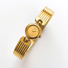 Vintage 1990s Gold-Plated Ladies' Seiko Quartz Watch With Semi Bangle