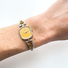 Load image into Gallery viewer, Seiko Ladies’ Quartz Watch – Two-Tone with Intricate Bracelet, 1990s
