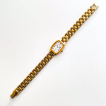 Load image into Gallery viewer, Vintage Ladies&#39; Pulsar (by Seiko) Quartz Watch with Gold-Plated Bracelet and White Dial

