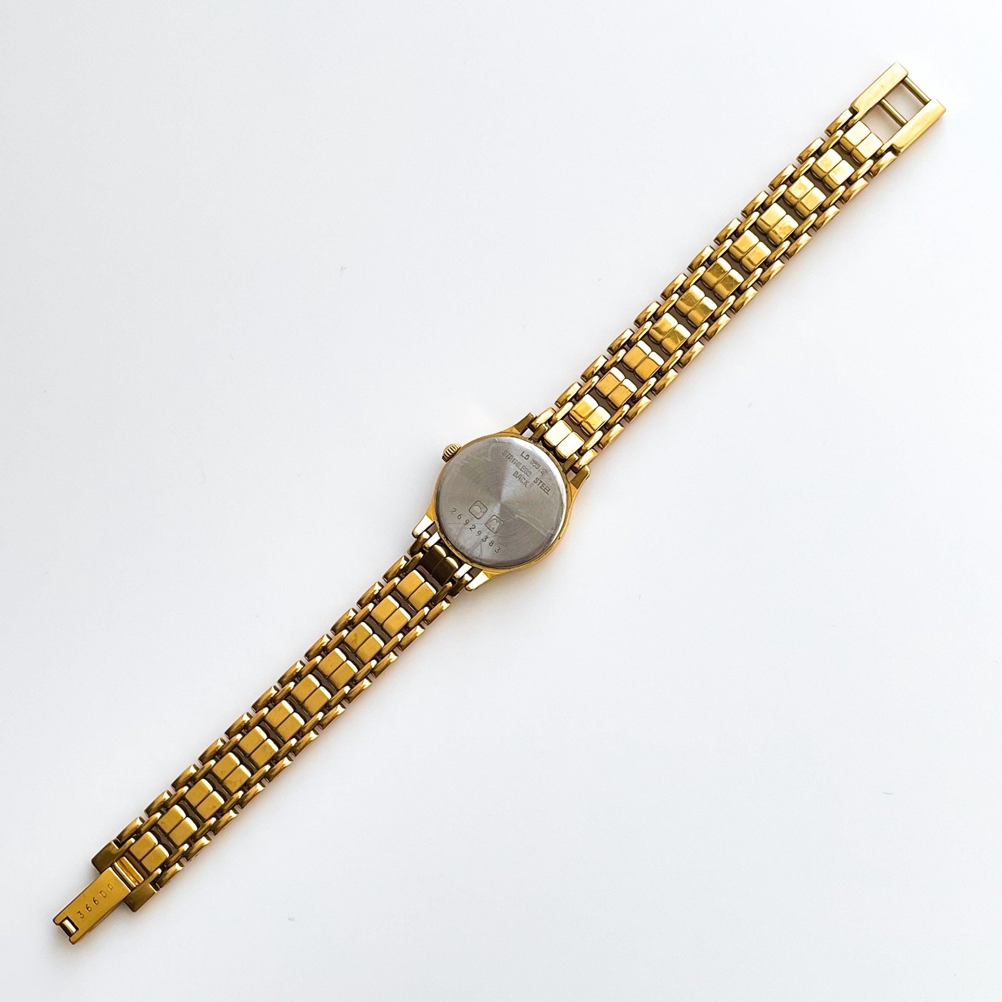 Longines gold plated 18K ladies watch Longines Solid Yellow Gold Watch Mesh Band Professionally  main image 2