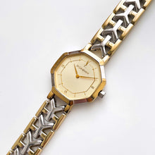 Load image into Gallery viewer, Vintage 90s Yves Saint Laurent Ladies&#39; Quartz Watch with Two-Tone Bracelet and Octagon Dial - Boxed
