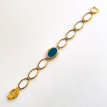 Load image into Gallery viewer, Vintage 1980s Gold-Plated Ladies&#39; Seiko Lassale Quartz Watch With Glass-Like Bracelet
