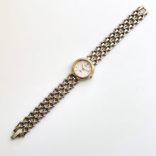 Load image into Gallery viewer, Vintage 90s Two-Tone Seiko Belfina Quartz Watch with Round Dial and Intricate Bracelet

