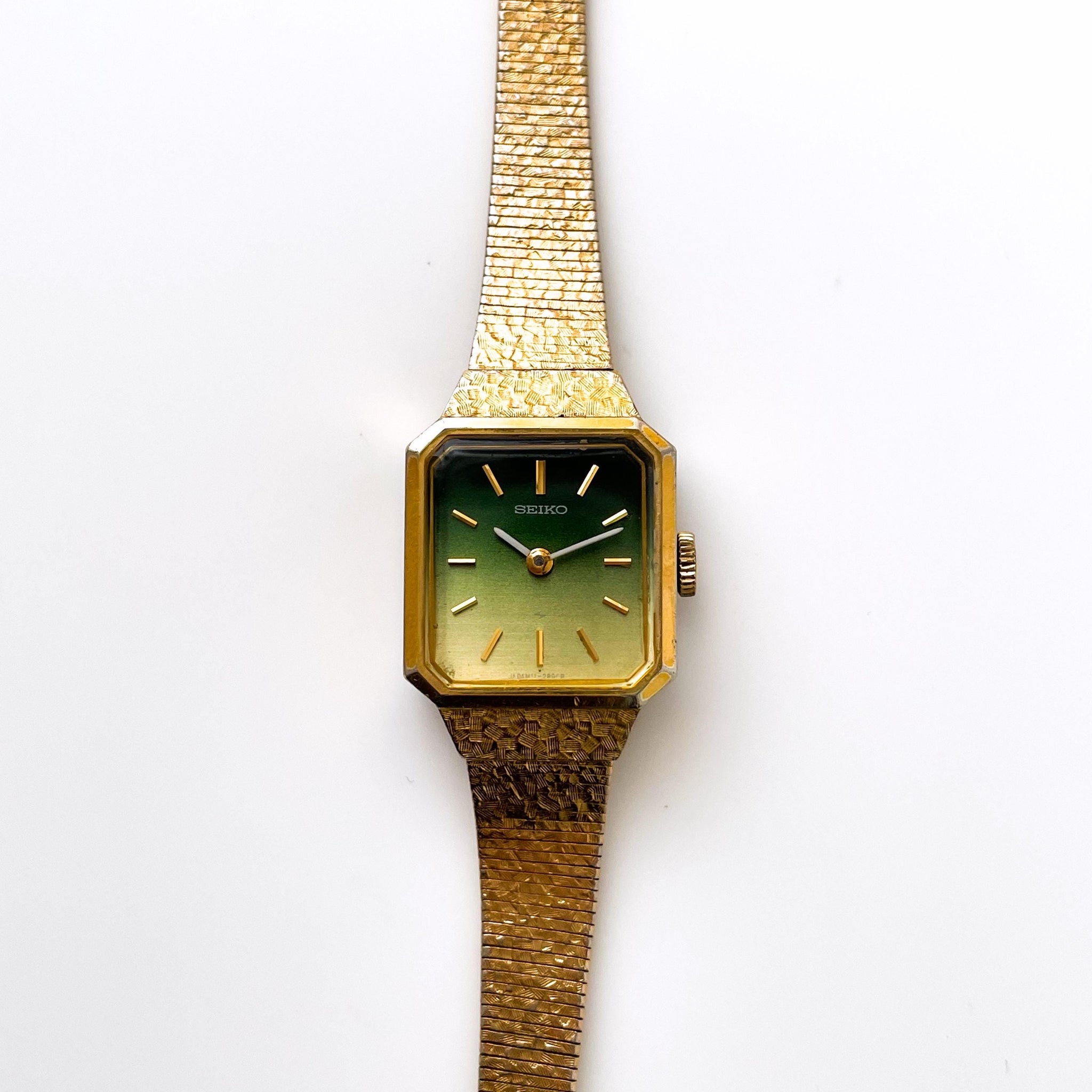 Vintage 1971 Gold-Plated Seiko Ladies display picture 1