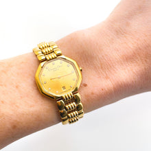 Load image into Gallery viewer, Vintage Gold-Plated Christian Dior Ladies&#39; Quartz Watch with Octagon Dial
