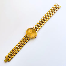 Load image into Gallery viewer, Vintage Gold-Plated Christian Dior Ladies&#39; Quartz Watch with Octagon Dial
