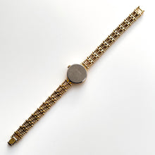 Load image into Gallery viewer, Vintage Ladies&#39; Pulsar (by Seiko) Quartz Watch with Gold-Plated Bracelet and Round Dial
