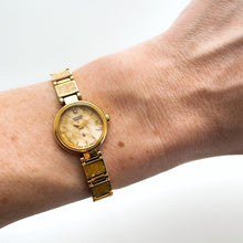 Load image into Gallery viewer, Vintage 1990s Gold-Plated Ladies&#39; Citizen Quartz Watch With Tortoise Pattern
