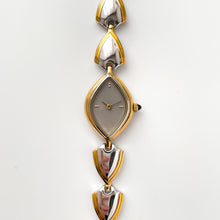 Load image into Gallery viewer, Thin Vintage 1990s Two-Tone Ladies&#39; Pola Quartz Watch With Intricate Bracelet

