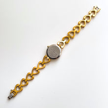 Load image into Gallery viewer, Vintage Gold-Plated Ladies&#39; Vega (by Citizen) Fill Quartz Watch With Round Dial and Blue Stone
