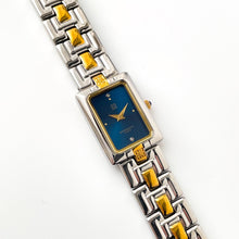 Load image into Gallery viewer, Vintage 1990s Two-Tone Ladies&#39; Givenchy Watch with Blue Dial and Quartz Movement
