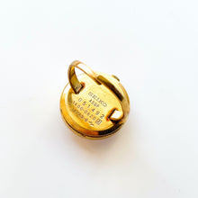 Load image into Gallery viewer, 1970s Ladies&#39; Gold-Plated Seiko Ring Watch with Quartz Movement and Faceted Glass

