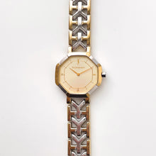 Load image into Gallery viewer, Vintage 90s Yves Saint Laurent Ladies&#39; Quartz Watch with Two-Tone Bracelet and Octagon Dial - Boxed

