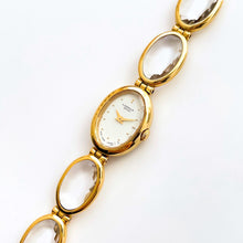 Load image into Gallery viewer, Vintage 1980s Gold-Plated Ladies&#39; Seiko Lassale Quartz Watch With Glass-Like Bracelet
