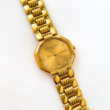 Load image into Gallery viewer, Vintage Gold-Plated Christian Dior Ladies&#39; Quartz Watch with Octagon Dial

