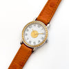 Vintage 1993 Two-Tone Hermes Sellier Ladies' Quartz Watch with Round