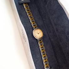Load image into Gallery viewer, Vintage Two-Tone Hermès Clipper Ladies&#39; Quartz Watch with Round Beige Dial - Boxed
