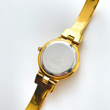Load image into Gallery viewer, Vintage 1990s Gold-Plated Ladies&#39; Givenchy &#39;Millesime&#39; Bangle Watch with Black Dial and Quartz Movement
