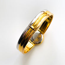 Load image into Gallery viewer, Seiko Lassale – Two-Tone Gold-Plated Quartz Bangle Watch, 1990s
