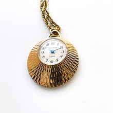 Load image into Gallery viewer, Vintage 60s Ladies&#39; Sekonda Pendant Watch with Mechanical Movement and Chain
