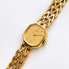 Load image into Gallery viewer, Seiko Ladies’ Mechanical Watch – Gold-Plated, Octagon Dial, 1970s
