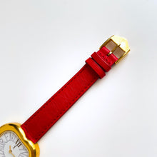 Load image into Gallery viewer, Rare Vintage Yves Saint Laurent Gold-Plated Ladies&#39; Quartz Watch with Heart Shaped Dial - Boxed
