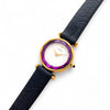 Seiko Lassale – Ladies’ Quartz Watch, Rare 1990s Gold-Plated, Purple