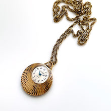 Load image into Gallery viewer, Vintage 60s Ladies&#39; Sekonda Pendant Watch with Mechanical Movement and Chain
