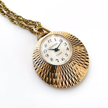 Load image into Gallery viewer, Vintage 60s Ladies&#39; Sekonda Pendant Watch with Mechanical Movement and Chain
