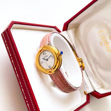 Load image into Gallery viewer, Vintage Must de Cartier Trinity Vermeil - Gold-Plated Silver 925 - Boxed
