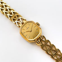 Load image into Gallery viewer, Seiko Ladies’ Mechanical Watch – Gold-Plated, Octagon Dial, 1970s
