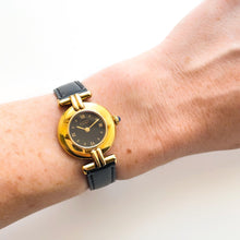Load image into Gallery viewer, Vintage Cartier Must Colisée Vermeil - Gold-Plated Silver 925 with Black Dial
