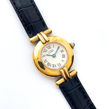 Load image into Gallery viewer, Vintage Cartier Must Colisée Vermeil - Gold-Plated Silver 925 with Beige Dial
