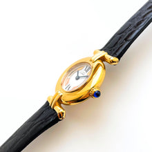 Load image into Gallery viewer, Vintage Cartier Must Colisée Vermeil - Gold-Plated Silver 925 with Trinity Dial
