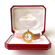 Load image into Gallery viewer, Vintage Must de Cartier Trinity Vermeil - Gold-Plated Silver 925 - Boxed
