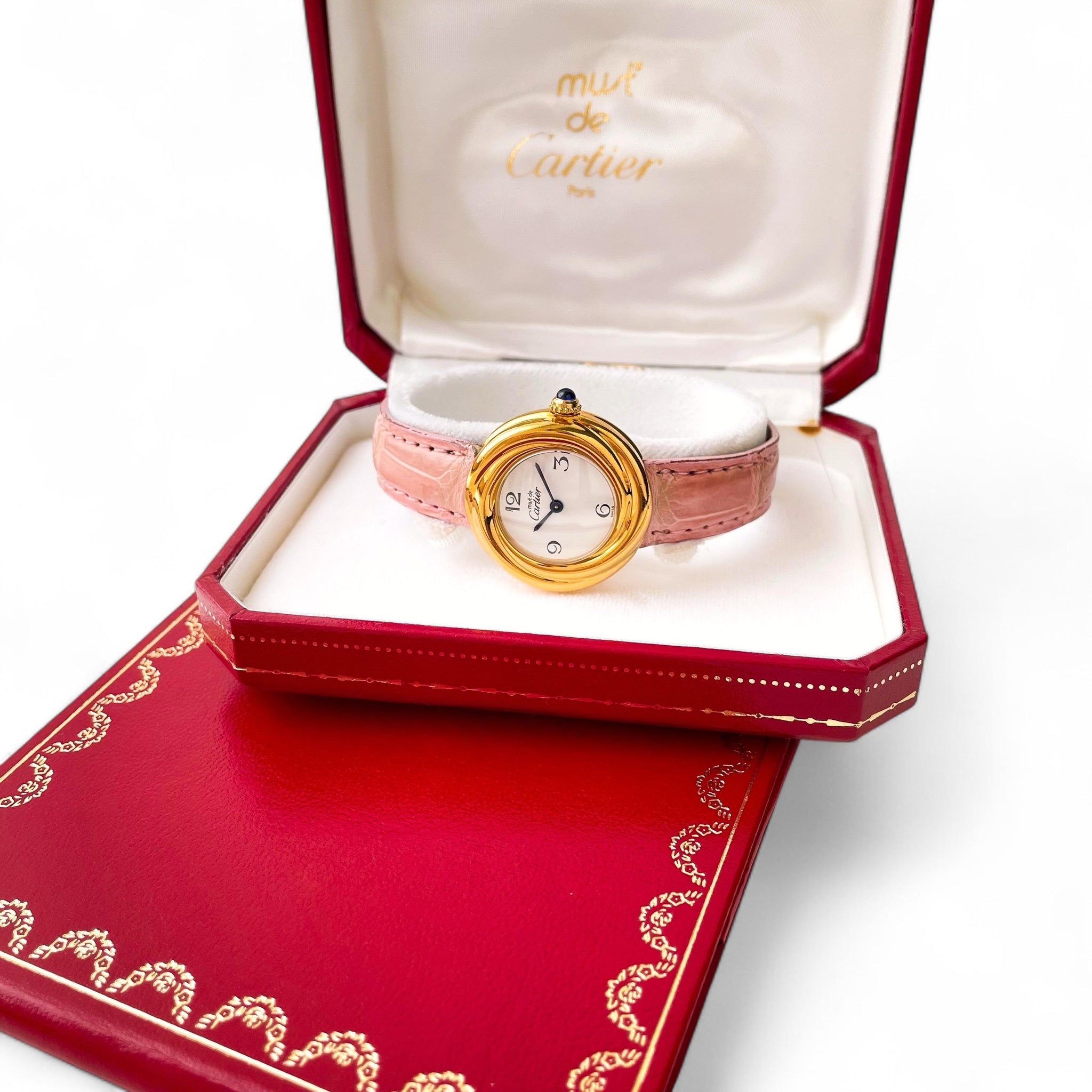 Vintage Must de Cartier Trinity Vermeil Watch - Gold-Plated Silver
