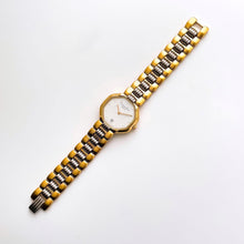 Load image into Gallery viewer, Vintage Two-Tone Christian Dior Ladies&#39; Quartz Watch - White Octagon
