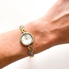 Load image into Gallery viewer, Vintage Two-Tone Ladies&#39; Citizen Quartz Watch with Round Mother of Pearl Dial
