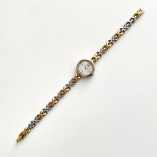 Load image into Gallery viewer, Vintage Two-Tone Ladies&#39; Citizen Quartz Watch with Round Mother of Pearl Dial
