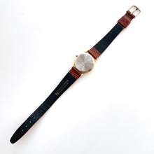 Load image into Gallery viewer, Vintage Ladies Armitron Moon Phase Quartz Watch with Brown Leather Strap
