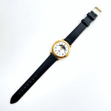 Load image into Gallery viewer, Vintage 90s Lorus Sun &amp; Moon Quartz Watch Unisex - Brown Leather Strap
