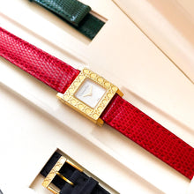 Load image into Gallery viewer, Rare Boxed Vintage Dior &quot;La Parisienne&quot; Quartz Watch with 3 Interchangeable Straps
