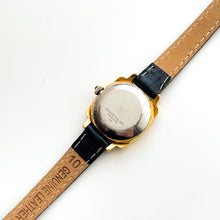 Load image into Gallery viewer, Vintage Raymond Weil Gold Plated Black Dial Mechanical Ladies Watch
