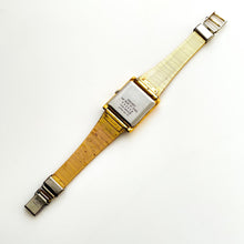 Load image into Gallery viewer, 1980s Vintage Ladies&#39; Gold-Plated Seiko Quartz Watch - Rectangular Dial
