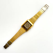 Load image into Gallery viewer, 1980s Vintage Ladies&#39; Gold-Plated Seiko Quartz Watch - Rectangular Dial
