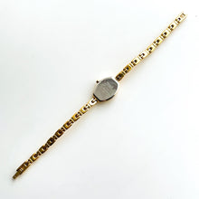 Load image into Gallery viewer, Thin Vintage Ladies&#39; Pulsar (Seiko) Gold-Tone Quartz Watch - Black Dial
