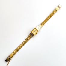Load image into Gallery viewer, Vintage 80s Gold-Plated Ladies&#39; Citizen Quartz Watch - Rectangular Dial
