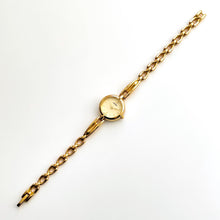 Load image into Gallery viewer, Thin Ladies&#39; Lorus (by Seiko) Quartz Watch with Gold-Tone Bracelet and Round Dial
